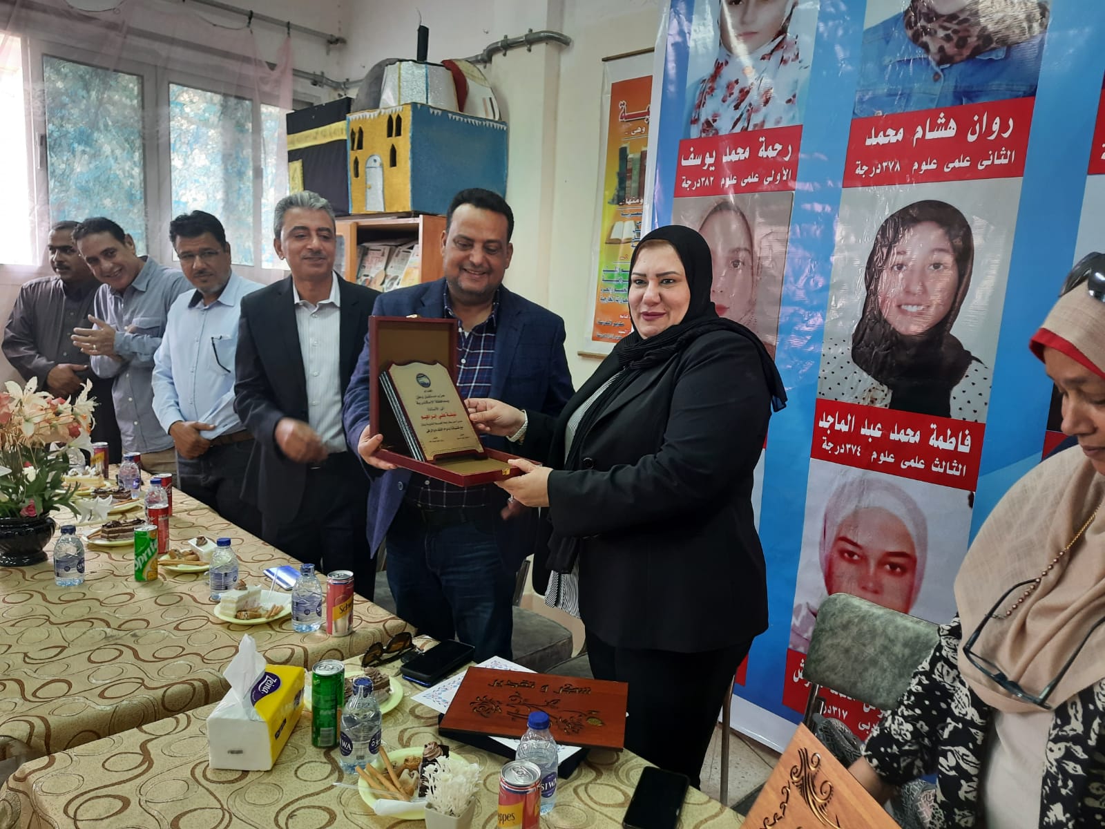 مستقبل وطن يكرم اوائل الثانويه العامه ببرج العرب