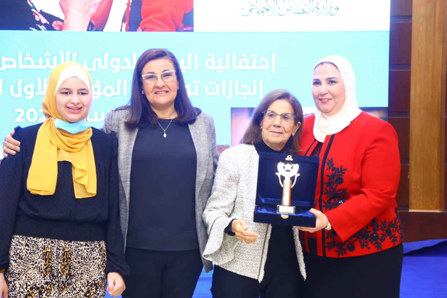   القباج تشهد احتفالية مؤسسة بصيرة لذوي الاحتياجات البصرية