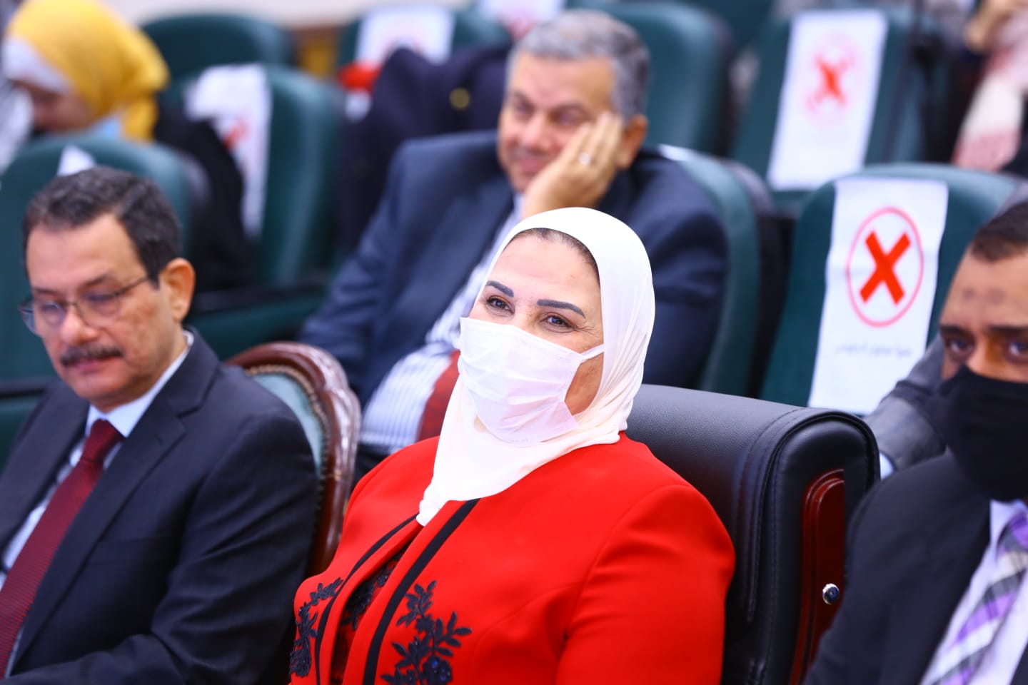   القباج تشهد احتفالية مؤسسة بصيرة لذوي الاحتياجات البصرية