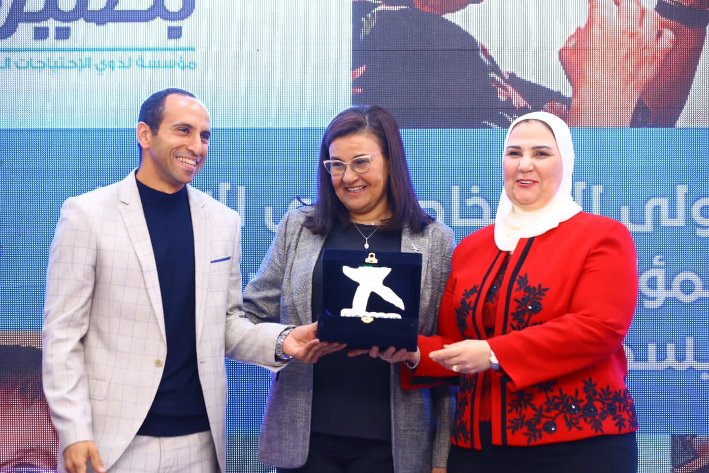   القباج تشهد احتفالية مؤسسة بصيرة لذوي الاحتياجات البصرية