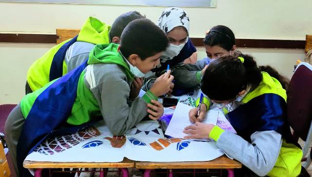 اجراء مسابقة أوائل الطلبة فى المرج تحت إشراف مستقبل وطن.. بالصور 