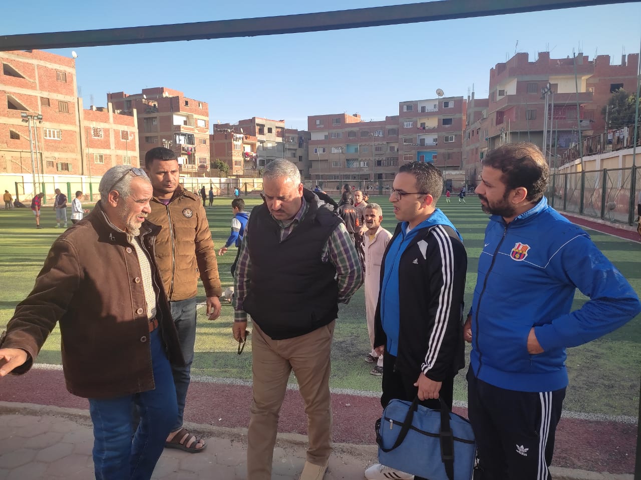 وكيل وزارة الشباب والرياضة بالقليوبية يتفقد مركز التخاطب بالعمار تمهيدا لافتتاحه 