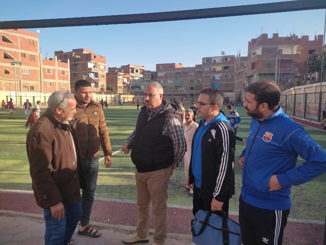 وكيل وزارة الشباب والرياضة بالقليوبية يتفقد مركز التخاطب بالعمار تمهيدا لافتتاحه 
