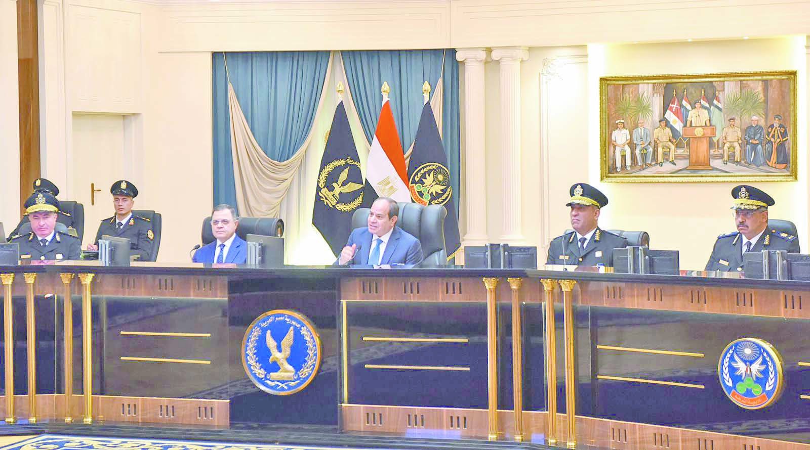 الرئيس‭.. ‬أبناء‭ ‬الشرطة‭ ‬يدركون‭ ‬أن‭ ‬حماية‭ ‬الوطن‭ ‬‮«‬شرف‭ ‬لا‭ ‬يُضاهى‮»‬‭ ‬