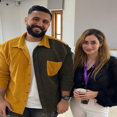 المخرجة مي غوتي ومحرر الجمهورية أونلاين 