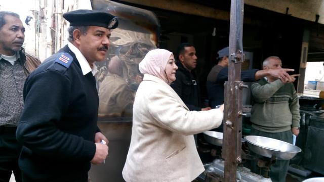 حملات مكثفة على محلات الجزارة بالفيوم