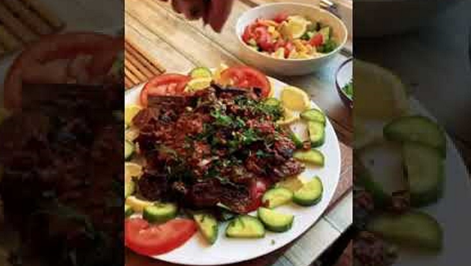 الكبدة الفلسطينية بالصلصه الحارة 