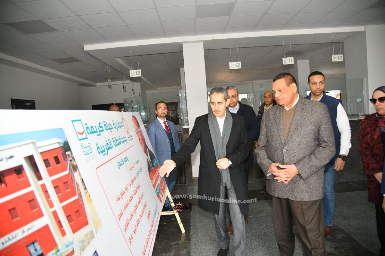 وزير التنمية المحلية خلال زيارته إلى محافظة الغربية