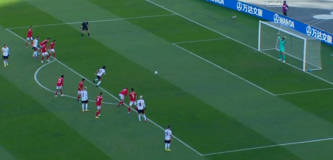 فلامنجو يتقدم على الاهلى بهدف جابى