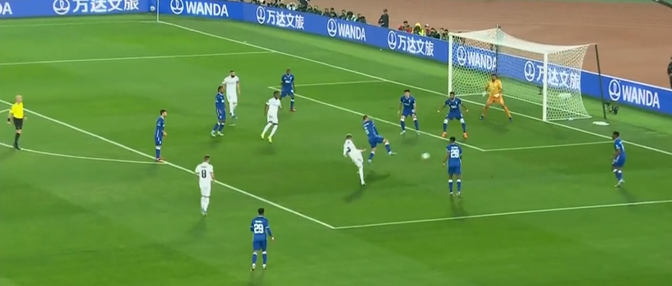 فالفيردي يضيف الهدف الثانى لريال مدريد فى الهلال..فيديو