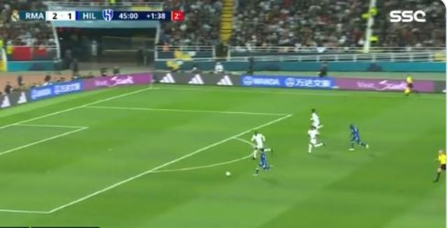 ماريجا يواصل تهديده لـ مرمى ريال مدريد