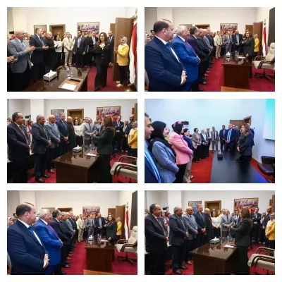 وزيرة التنمية المحلية والييئة بعد تجديد الثقة