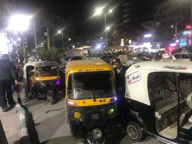 حملات مكثفة لضبط التكاتك المخالفة