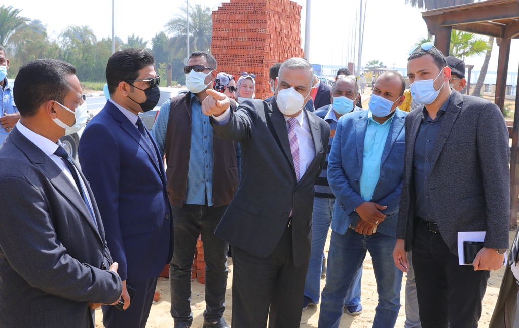 من الجولة الميدانية لمحافظ سوهاج