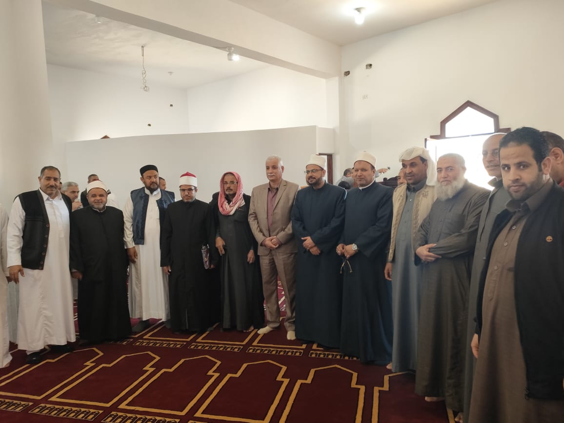 افتتاح مسجد المصطفى بمطروح 