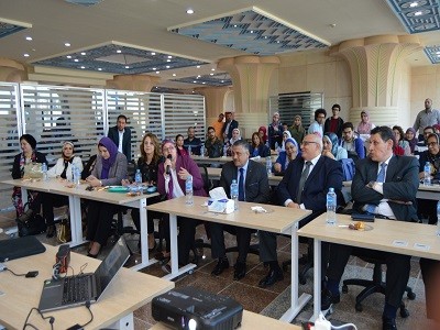 افتتاح مركز حاضنات الاعمال بجامعه عين شمس 