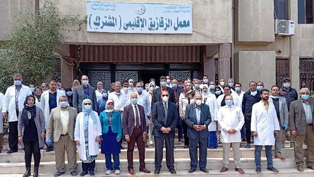 الجيش الابيض ومسعود يشكران محافظ الشرقية  لدعمه لهم.. بالصور