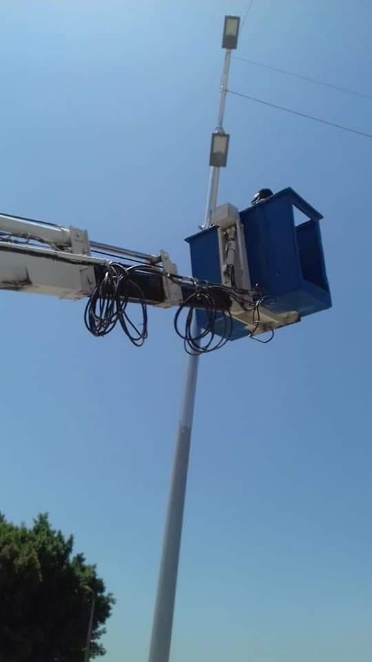 6 ملايين جنيه لانارة طرق قرى المنشاه للاتقاء بمنظومه رصف الطرق ورفع كفاءة الشوارع