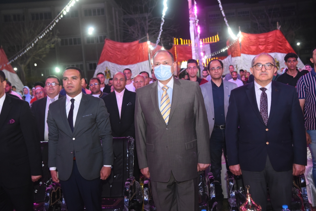 جامعة أسيوط تحتفل بذكرى إنتصارات العاشر من رمضان 