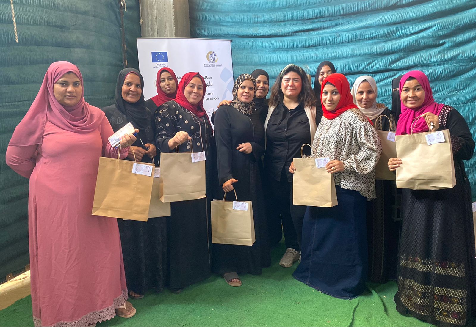 القومي للمرأة ينفذ تدريبًا لسيدات 