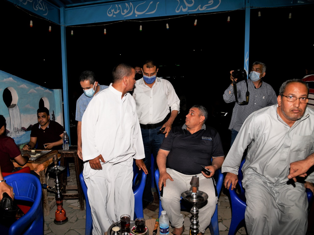 محافظ الغربية يقود حملة ليلية لتطبيق الإجراءات الاحترازية-صور