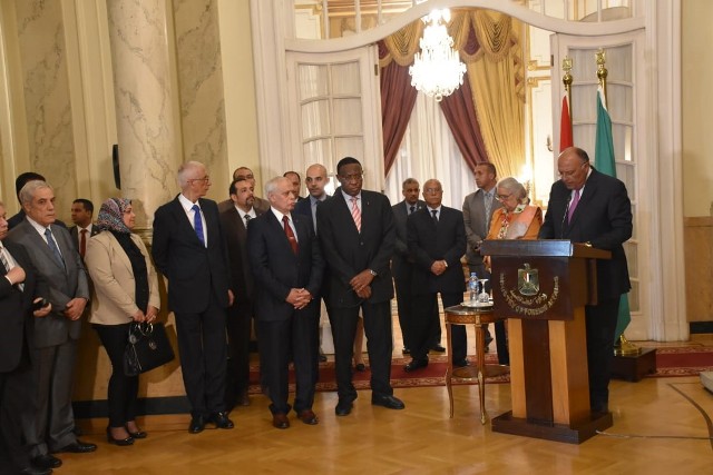 وزير الخارجية يؤكد على عمق العلاقات التاريخية بين مصر والأشقاء الأفارقة