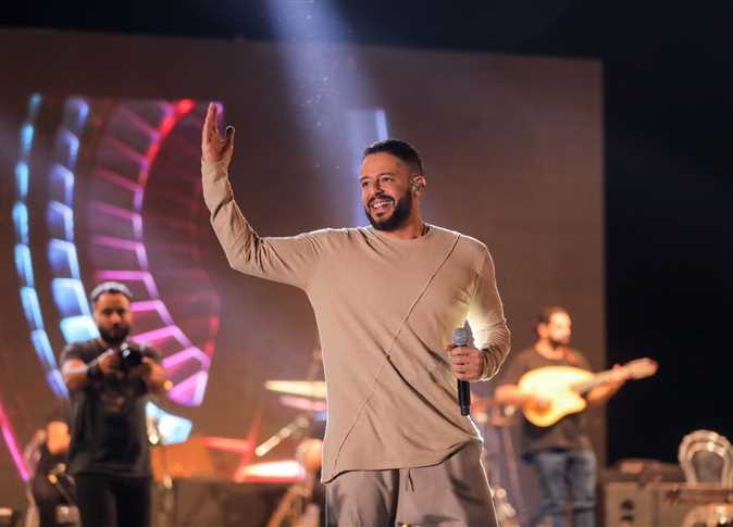 محمد حماقى يتألق بحفلها الاخير بالاردن .. صور