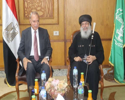 محافظ القليوبية  عبد الحميد الهجان