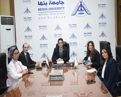 الدكتور ناصر الجيزاوي   رئيس جامعة بنها 