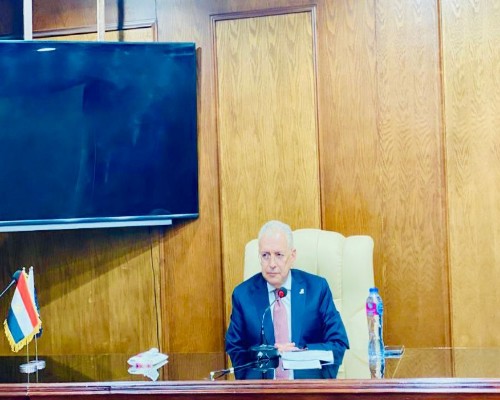 المهندس مصطفى مجاهد مياه الشرب والصرف الصحى بالقليوبية 