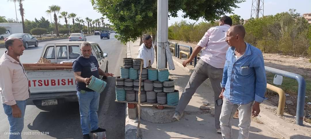 رشاد: حملات صباحية وليلية للتصدى لاى مخالفة بمدينة العبور