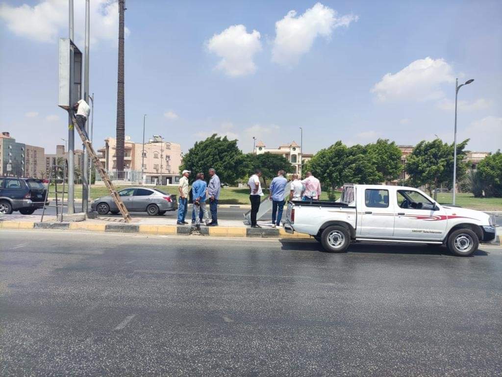 رشاد: حملات صباحية وليلية للتصدى لاى مخالفة بمدينة العبور