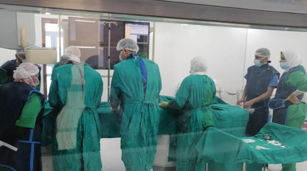   أول قسطرة قلبية دقيقة لإنقاذ طفل بمنظومة التأمين الصحى الشامل ببورسعيد