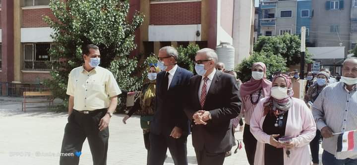  الهجان وعجلان يتفقدان مقرات اللجان الانتخابية بطوخ وقها