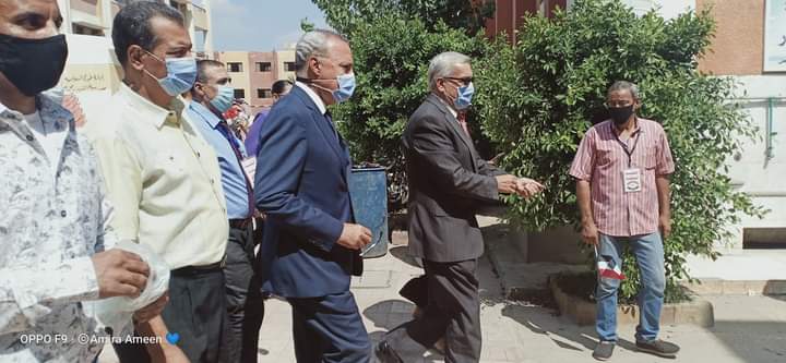  الهجان وعجلان يتفقدان مقرات اللجان الانتخابية بطوخ وقها