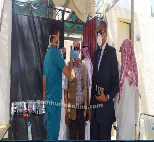  الوصيف وهمام يتابعان سير العمل باللجان الانتخابية