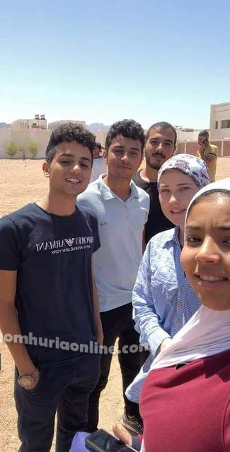 ناتيانا الطالبة الروسية الأولي على الثانوية العامة بدهب