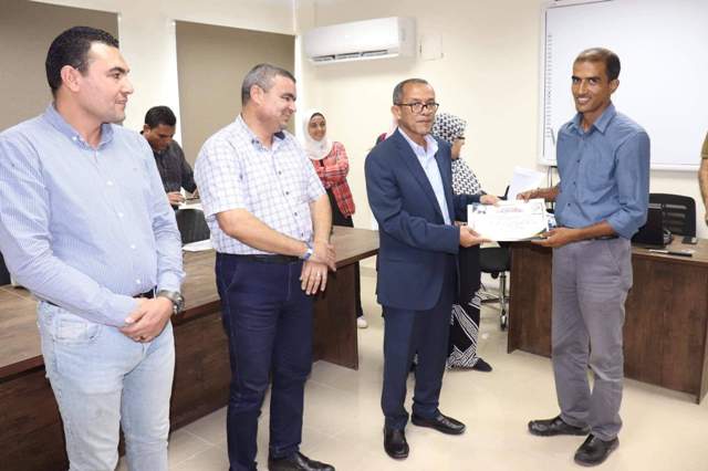 ختام البرنامح التدريبي لمهندسي وكيميائي محطات التحلية بالبحر الأحمر 