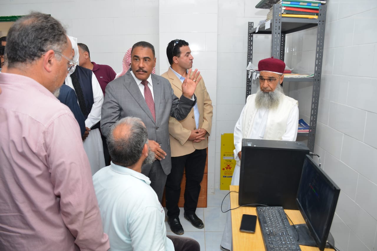 محافظ مطروح يفتتح وحدة فوكة الصحية 