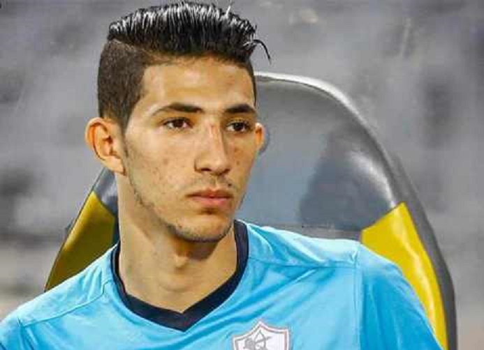 أحمد فتوح مع عبد الواحد السيد مدير الكرة بنادي الزمالك