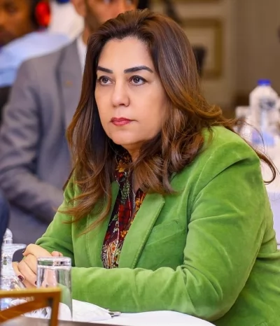 الدكتورة منال عوض وزيرة التنمية المحلية والبيئة