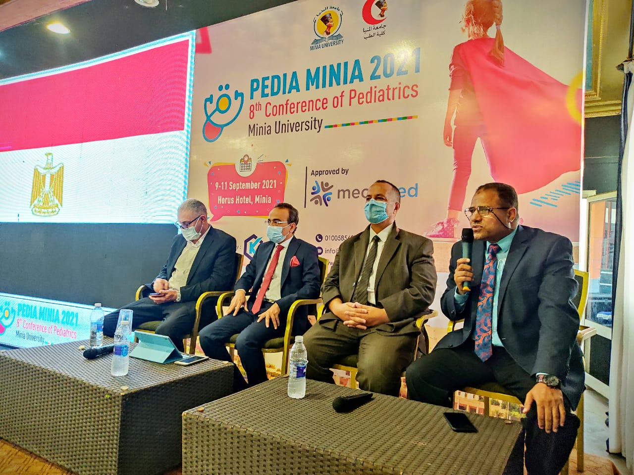 طب المنيا تختتم مؤتمرها لطب الاطفال وحديثى الولادة