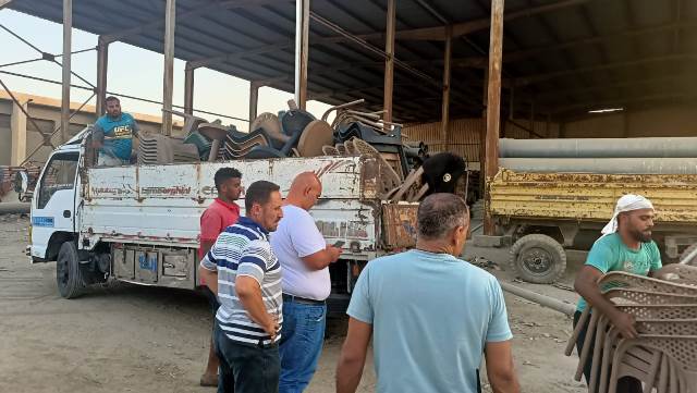 جهاز بدر ينفذ حملة إشغالات مكبرة بالتعاون مع شرطة المرافق.. صور