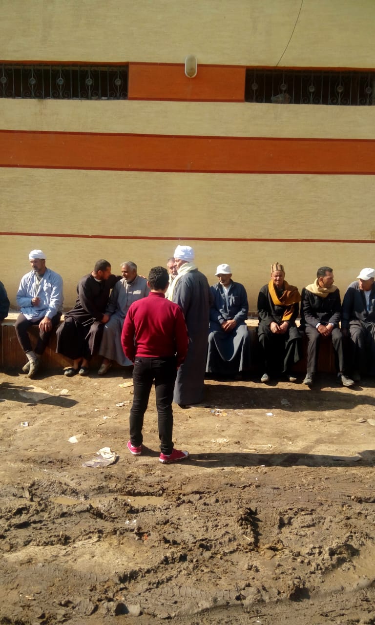 احتجاجات بالمراقبة العامة للتعاونيات الزراعية ببلقاس مطالبين بفلوس القطن