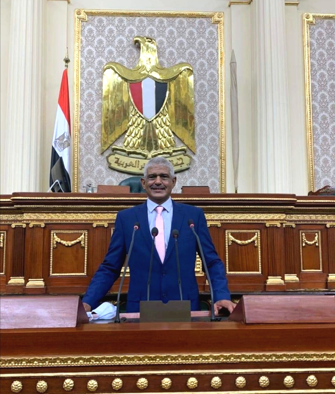 النائب مصطفي بدران