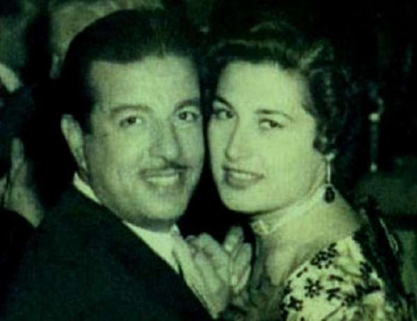 ليلى فوزى وانور وجدى