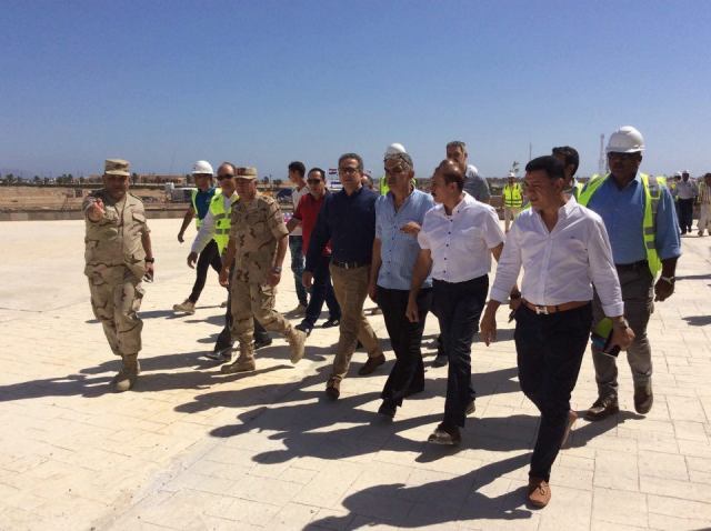 وزير الأثار يتفقد متحف شرم الشيخ القومي