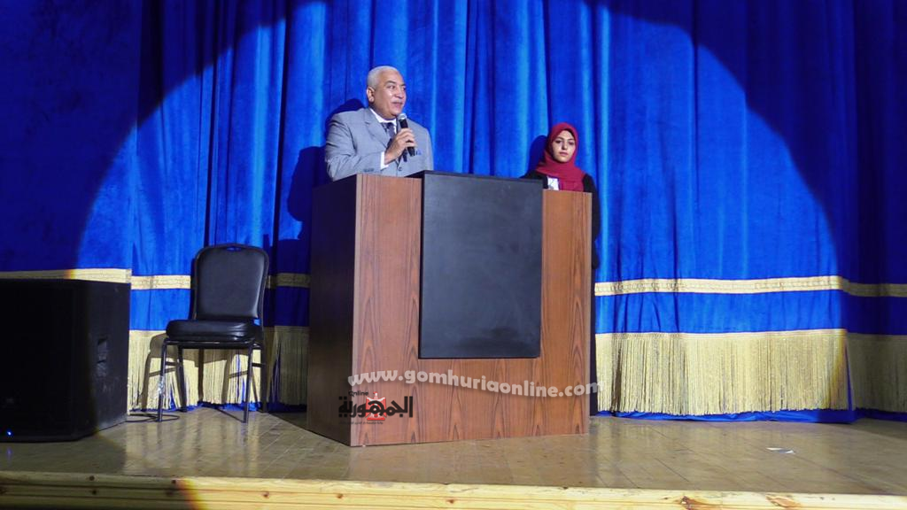 جامعة مدينة السادات تحتفل بالذكرى الثامنة والأربعين لنصر أكتوبر المجيد
