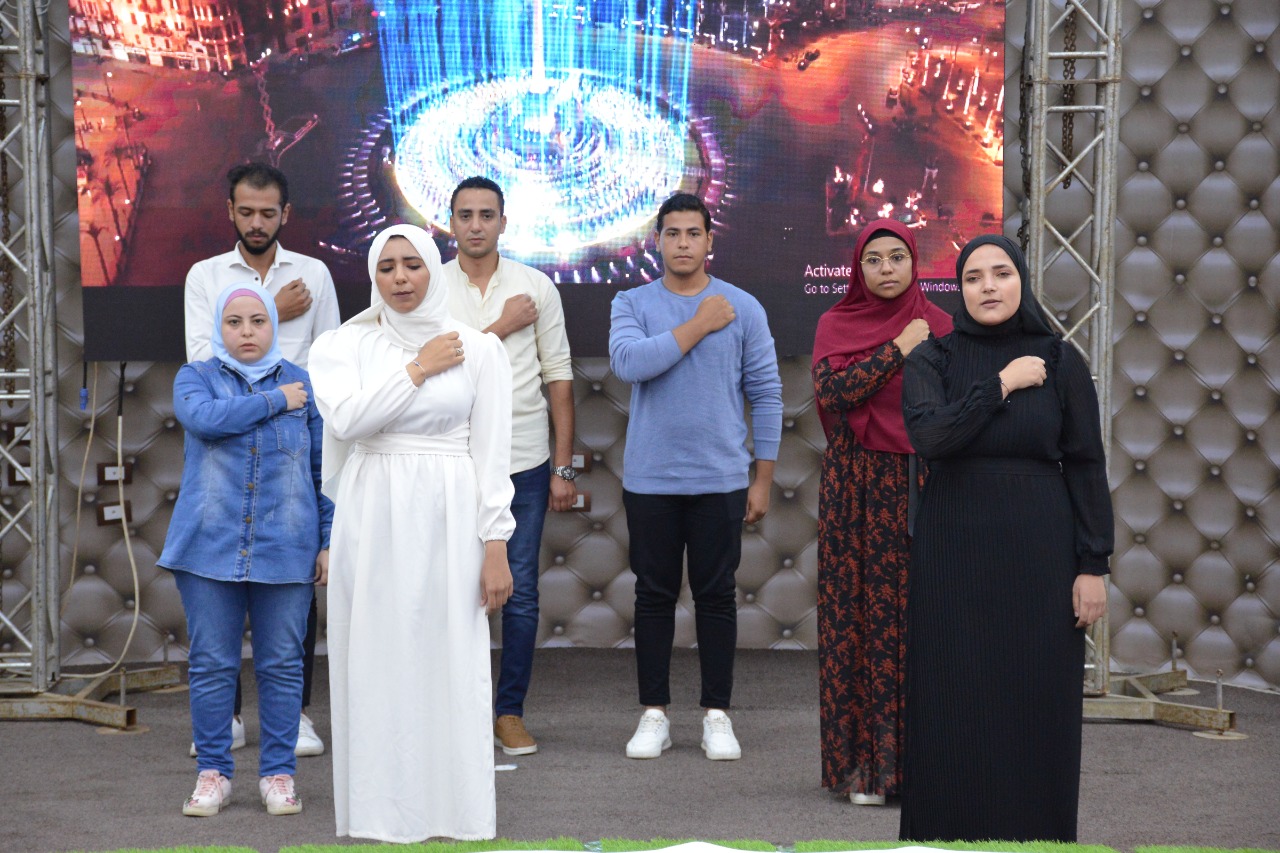 شعيب يلتقي الفوج الثالث  من شباب المحافظات الحدودية لبرنامج أهل مصر