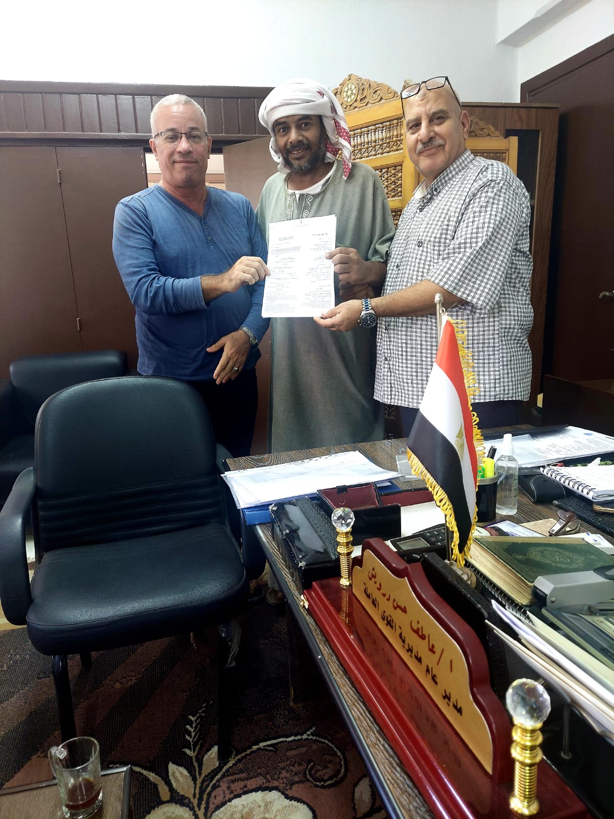 عقود عمل لشباب ذوى همم بمطروح